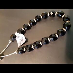 Things Remembered Black Onyx Bracelet -Genuins Stones